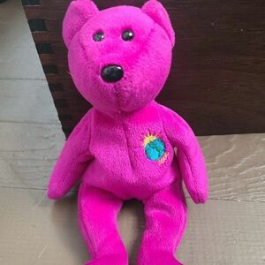Plush Pink Bear Toy